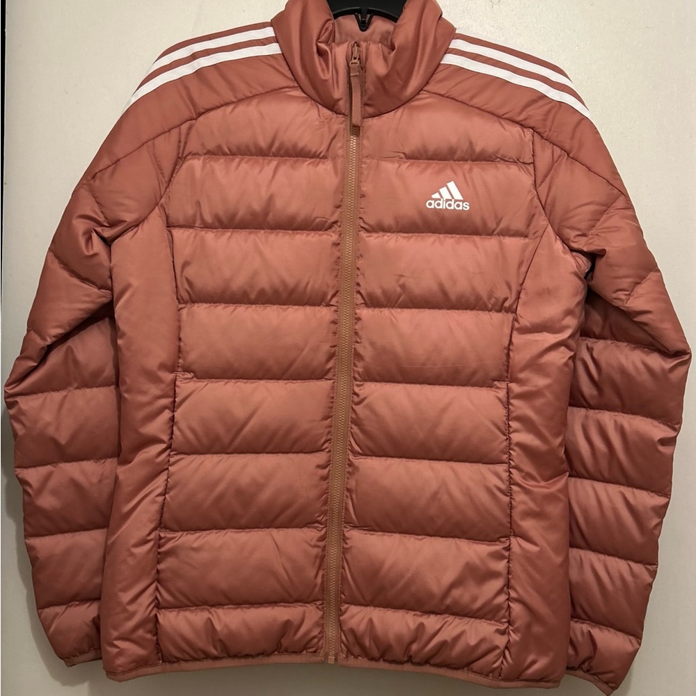 NWT Women’s Adidas Coral Puffer Jacket - Picture 3 of 6
